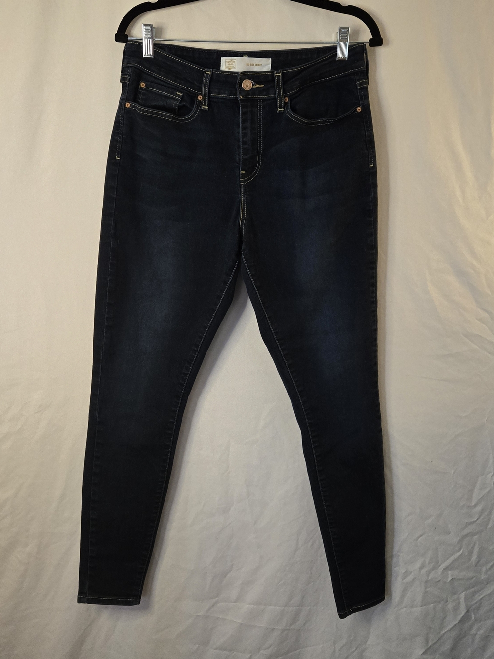Signature by Levi Strauss Dark Indigo Skinny Jeans